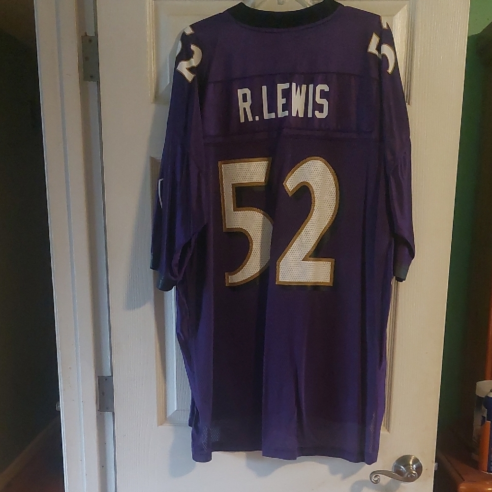 Reebok Baltimore Ravens Ray Lewis NFL Jersey XXL - Picture 4 of 4